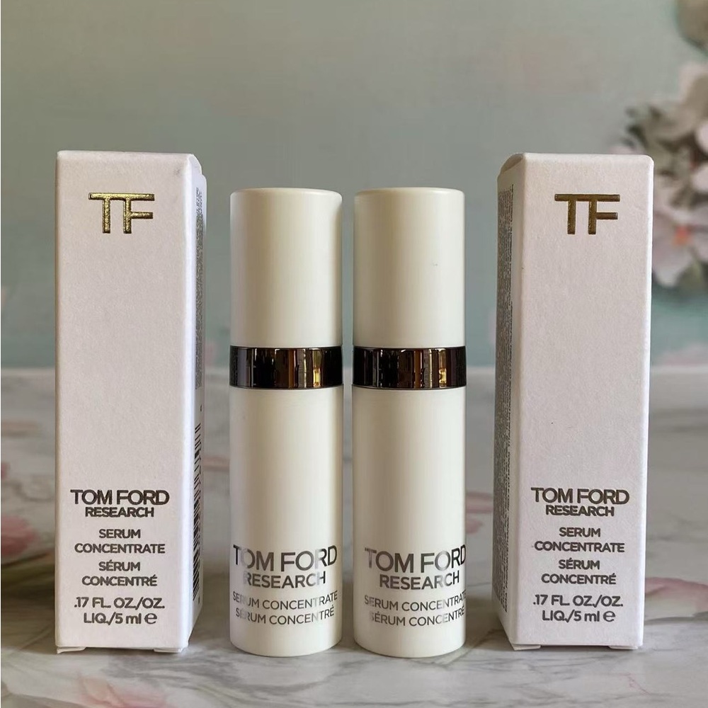2x Tom Ford Research Serum Concentrate, Travel Size~ .17oz/5ml Each NIB